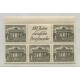 ALEMANIA OCCIDENTAL BERLIN 1949 ZUSAMMENDRUCKE ESTAMPILLAS SE-TENANT MI. W 4 NUEVAS MINT + SELLOS DE ABAJO !!! 70 EUROS +